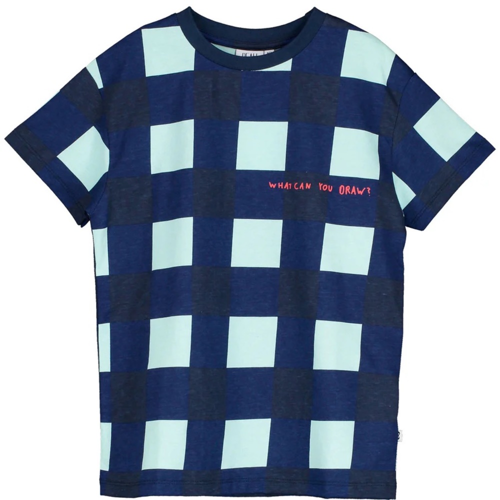 Beau Loves Kids Checkered T-Shirt
